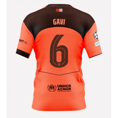 Barcelona Paez Gavi #6 Replica Third Shirt 2025-26 Short Sleeve Barcelona Paez Gavi #6 Replica Third Shirt 2025-26 Short Sleeve